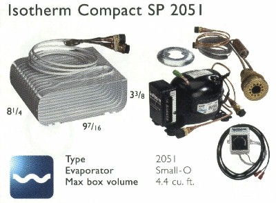 Isotherm 2051 SP Small-O 4.4 cf System 