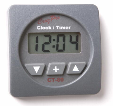 CruzPro CT60 Digital LCD Clock Race Watch Timer CT60, CT-60 digital clock, CT-60R Round, CT-60S Square