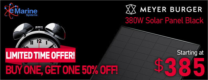 Meyer Burger 380W Black Solar Panel - Buy One, Get One 50% Off!