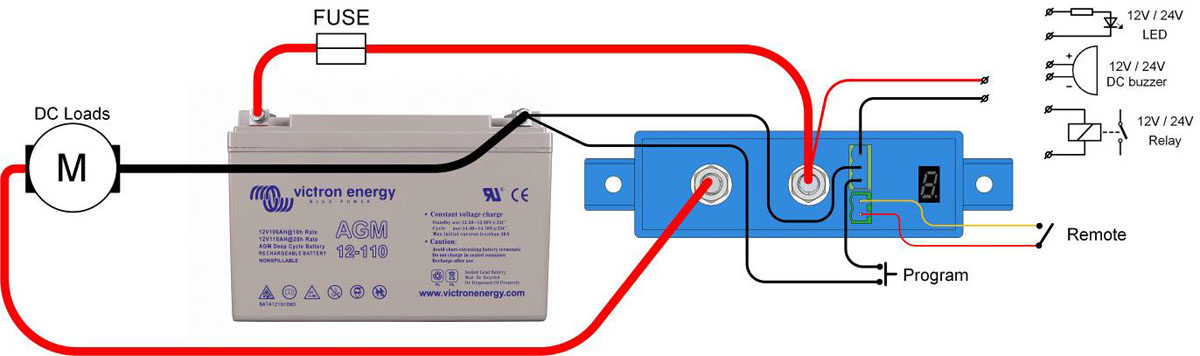 Victron Smart Battery Protect 12/24V 220A
