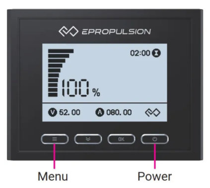 E Battery External Display Panel E Battery External Display Panel, EB-DP00-00
