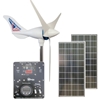 Hybrid Kit Rutland 1200 500W Wind Turbine Dual 145W Solar Panels Hybrid Kit Rutland 1200 500W Wind Turbine Dual 145W Solar Panels