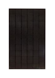 LG 335W Black Solar Panel Fixed Frame (Call for Availability) LG 335W Black Solar Panel, LG335N1K-V5, Black on Black Module