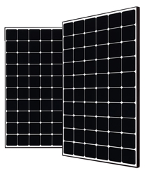 LG 365W Solar Panel Fixed Frame LG NeON R 365W Solar Panel Fixed Frame, LG365Q1C-A5, LG NeON R 365W