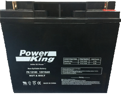 Power King PK-12180 12V 18 Amp hr AGM Power King PK-12180, power king 12v