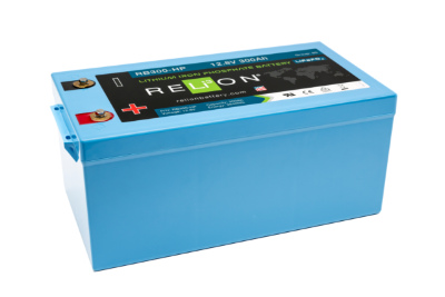 RELiON RB300-HP 12V 300Ah LiFePO4 High Load Battery RELiON RB300-HP 12V 300Ah LiFePO4 Battery, RB300-HP