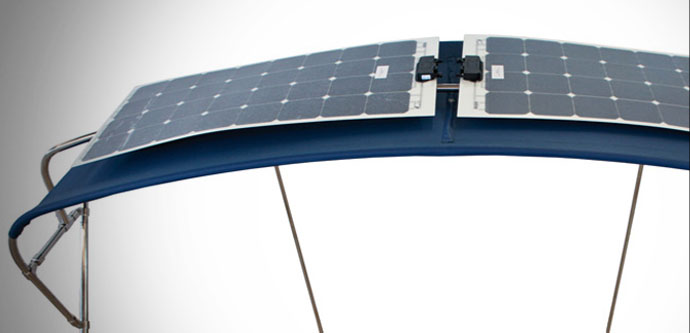 Solbian 64W Flexible Solar Panel SXP64LJB - Marine Grade Solar Panel