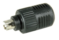 Marinco 12VCPS3 Trolling Motor Plug & Receptacle 70 Amp 3-Wire 12/24/36/48 Volt