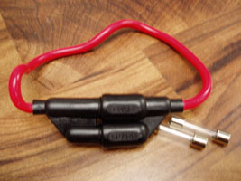 Fuse Holder 30A w/two Fuses 