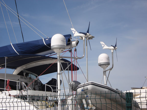 wind turbine generator for yachts