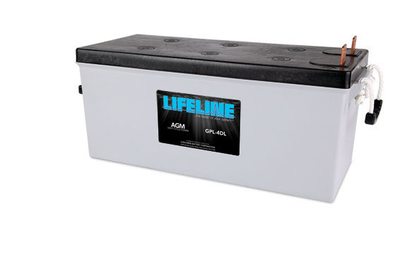 Lifeline GPL-4DL AGM Deep Cycle Battery 12V 210A-Hr Lifeline GPL-4DL AGM Deep Cycle Marine Battery, Lifeline GPL 4DL, Lifeline AGM 12V