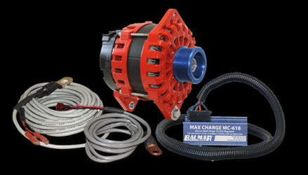 Balmar Alternator Kit  DualFT Alternator, MC Regulator, TSensonrs 250A XT J10 Pulley 