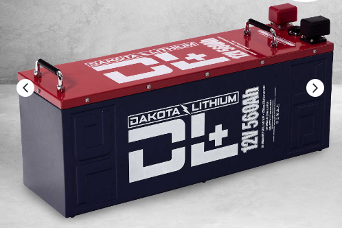 DL+ 12V 560 AH LIFEPO4 DUAL PURPOSE BATTERY WITH CAN BUS #BDD12560