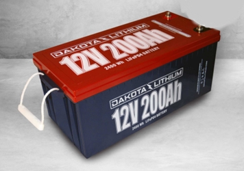 Dakota Lithium 12V 200 A-Hr 2400 Wh LifePO4 Battery 
