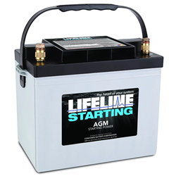 Lifeline GPL-2400T AGM Starting Battery 