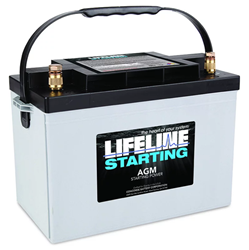 Lifeline GPL-2700T AGM Starting Battery 