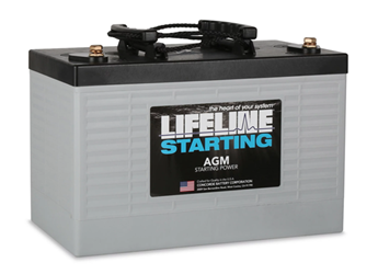 Lifeline GPL-3100T AGM RV/Marine Battery 