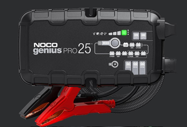 NOCO GENIUSPRO25  6V/12V/24V 25-Amp Smart Battery Charger  