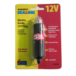 SeaLink Deluxe 12 Volt Plug 12v plug, 12vpg, Marinco