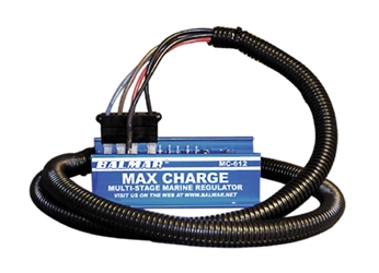 Balmar Max Charge MC-614-H 12V Regulator With Harness Balmar Max Charge MC-614-H, The Balmar MC-614-H, Max Charge MC-614-H