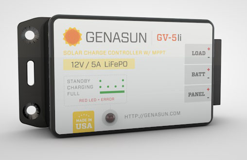 18V MPPT Solar Charger Controller for 12V Lithium Lead-acid Battery Charging 