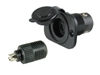 Marinco 3 Wires Plug & Receptacle Marinco, 12VCP, Trolling Motor,  Plug & Receptacle