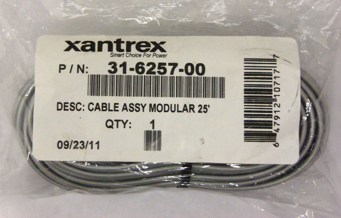 Xantrex 31 6257 00 Remote Panel Cable 25 inch