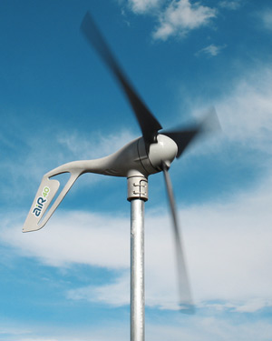 Lydig kontakt fordel Air 40 Land Small Wind Turbine 12V - e Marine Systems